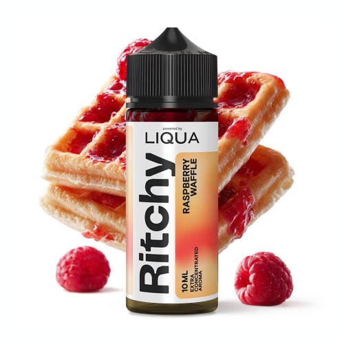 Ritchy by Liqua Raspeberry Waffle 10ml/120ml FS